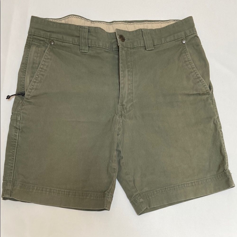 Columbia Green Cargo Shorts Outdoor Essential